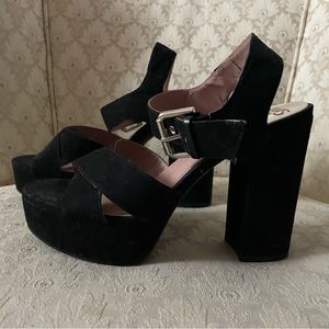 EUC platform sandals from Circus by Sam Edelman